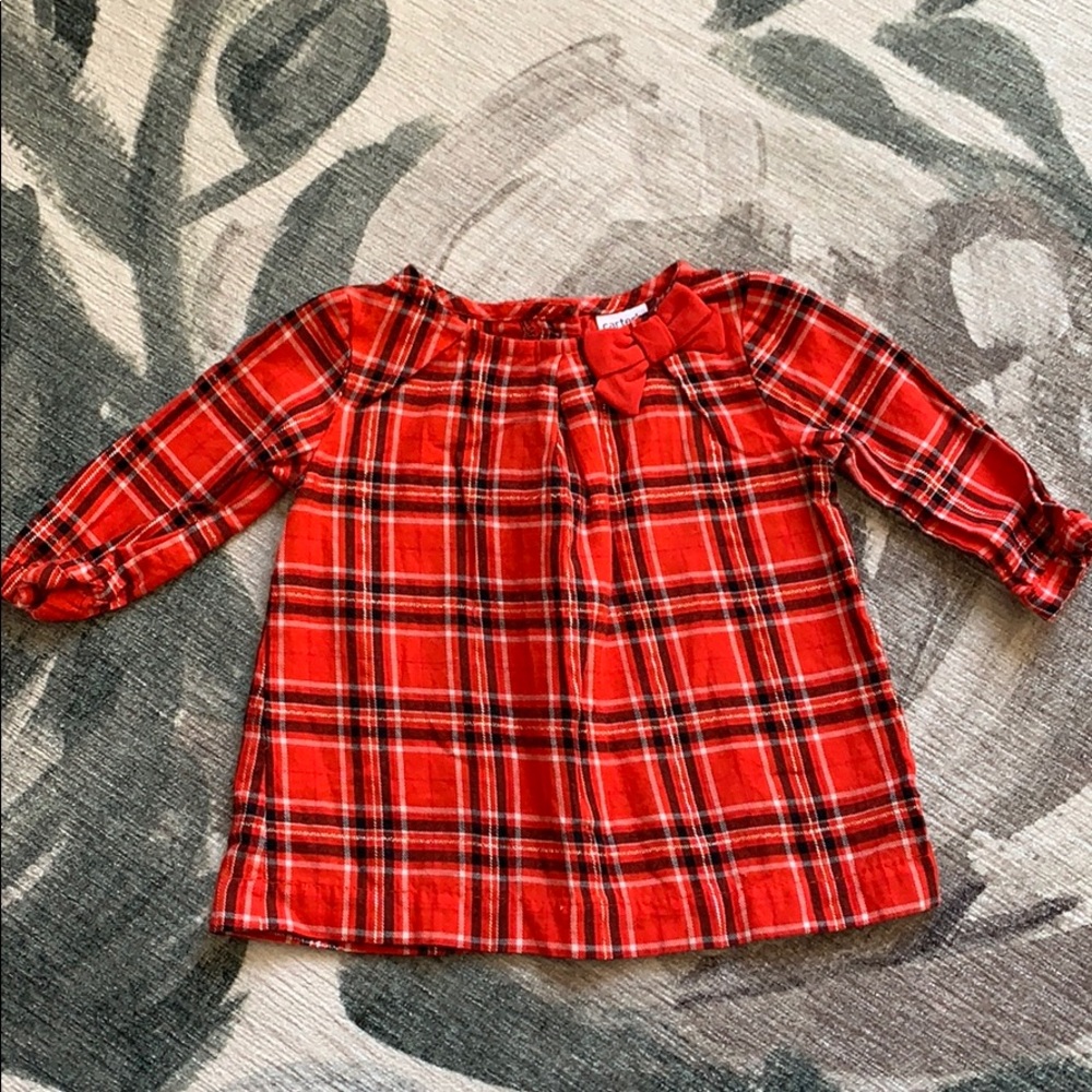 Carter’s plaid top size 3 months